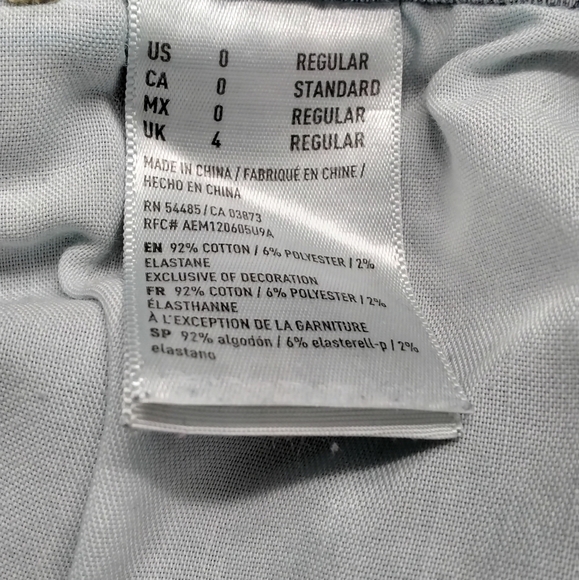 American Eage Women's Hi Rise Jegging   Size 0 - Picture 5 of 5